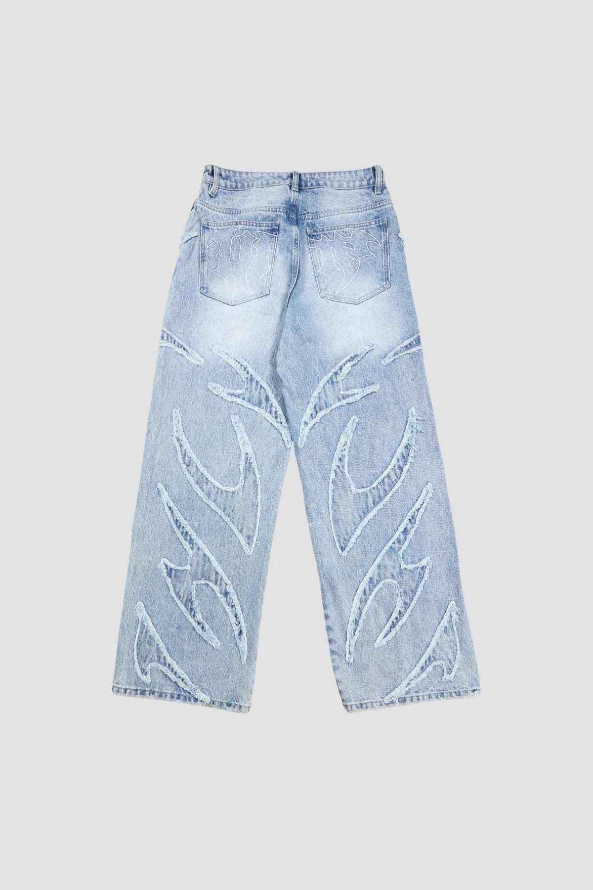 Flamed Blue Denim - Image 4