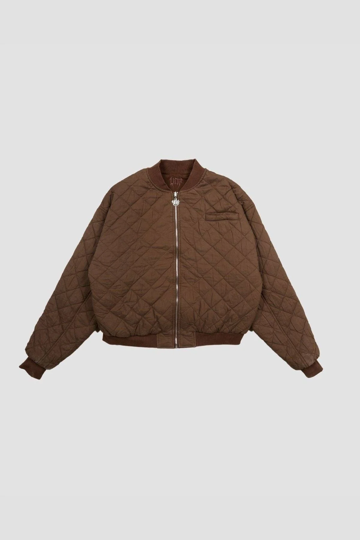 Flamed Mocha Bomber Jacket - Image 5