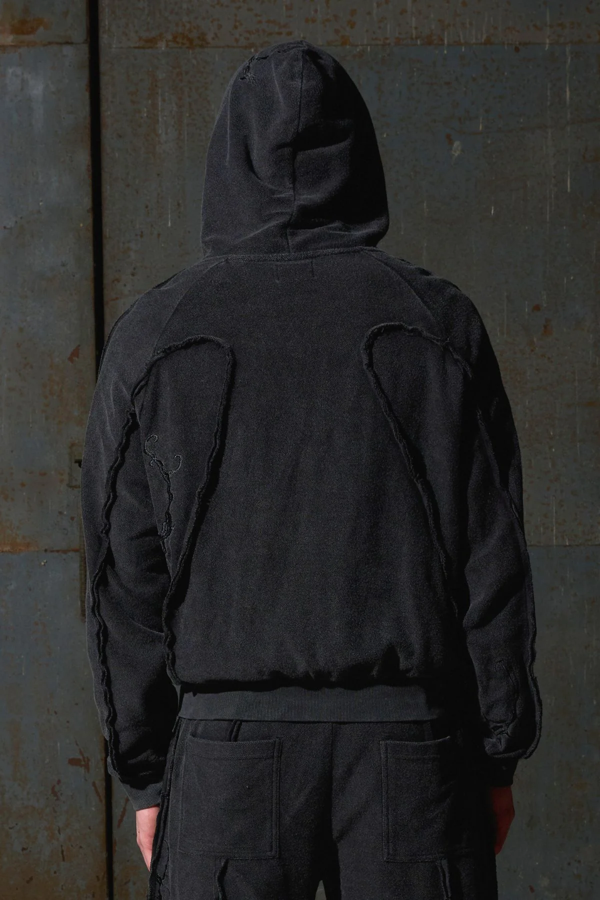 Fractured Zip Hoodie - Image 2
