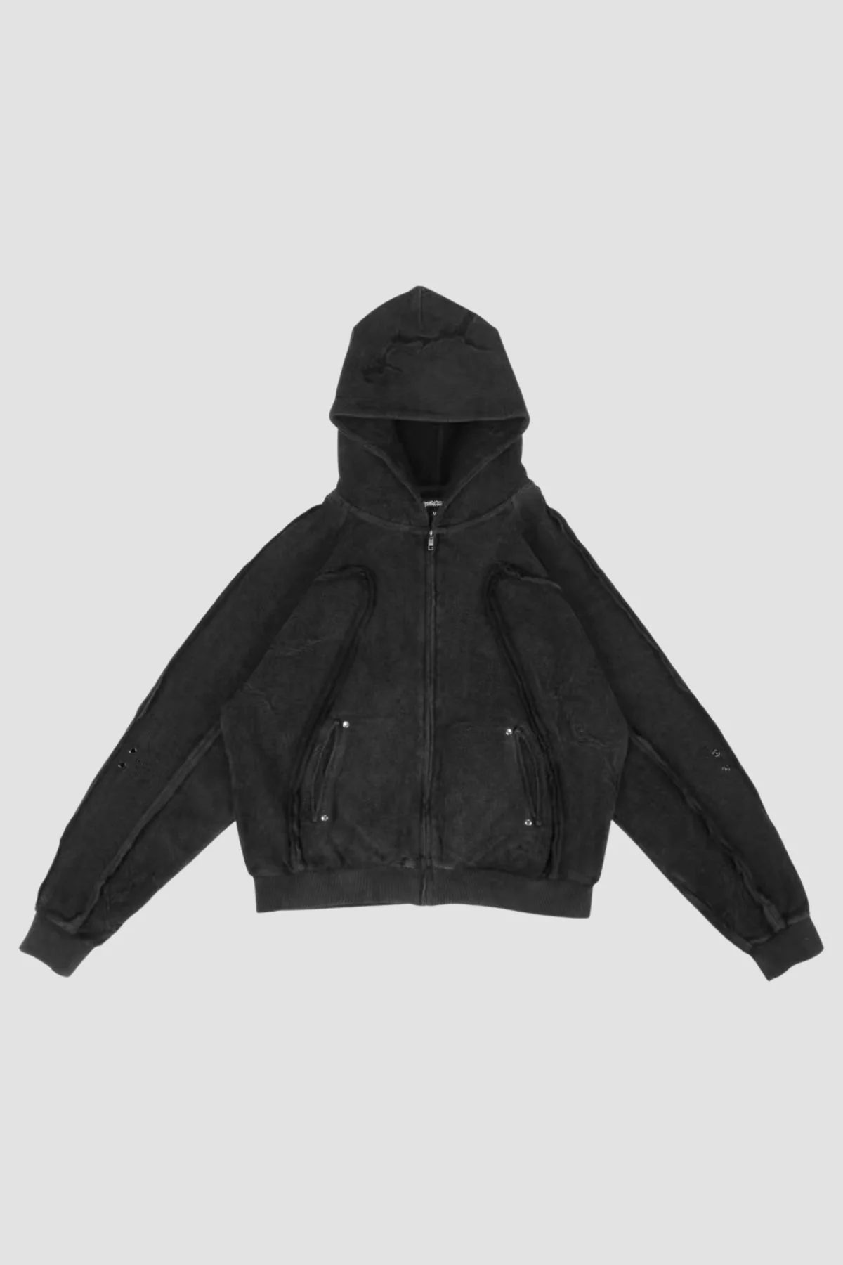 Fractured Zip Hoodie - Image 4