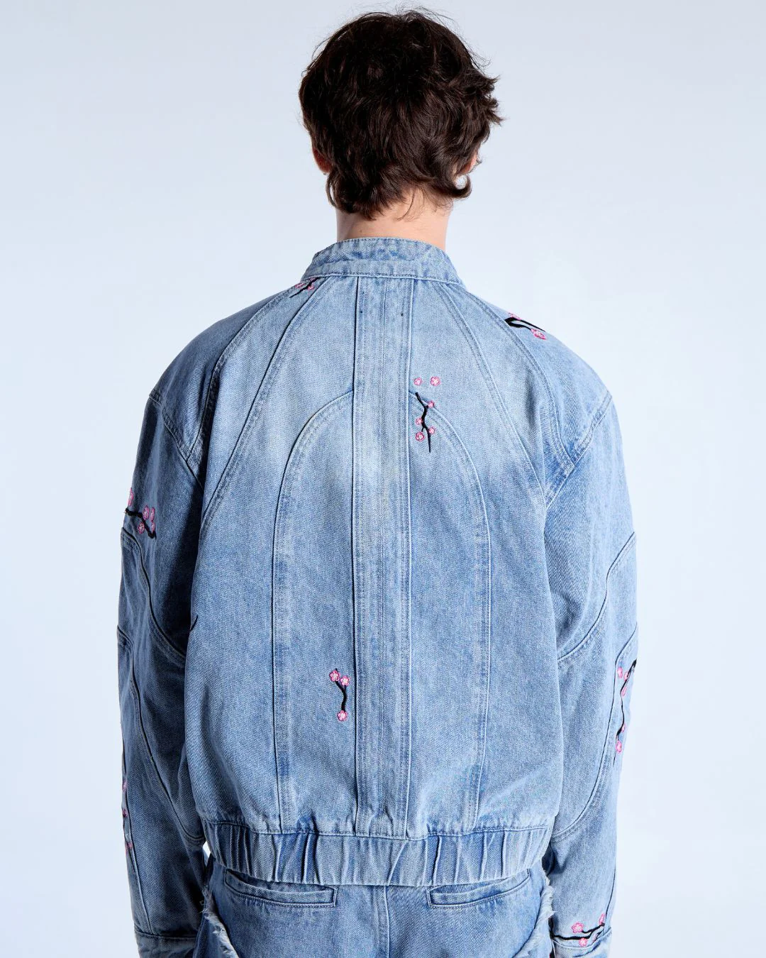 Sakura Blue Denim Jacket - Image 7