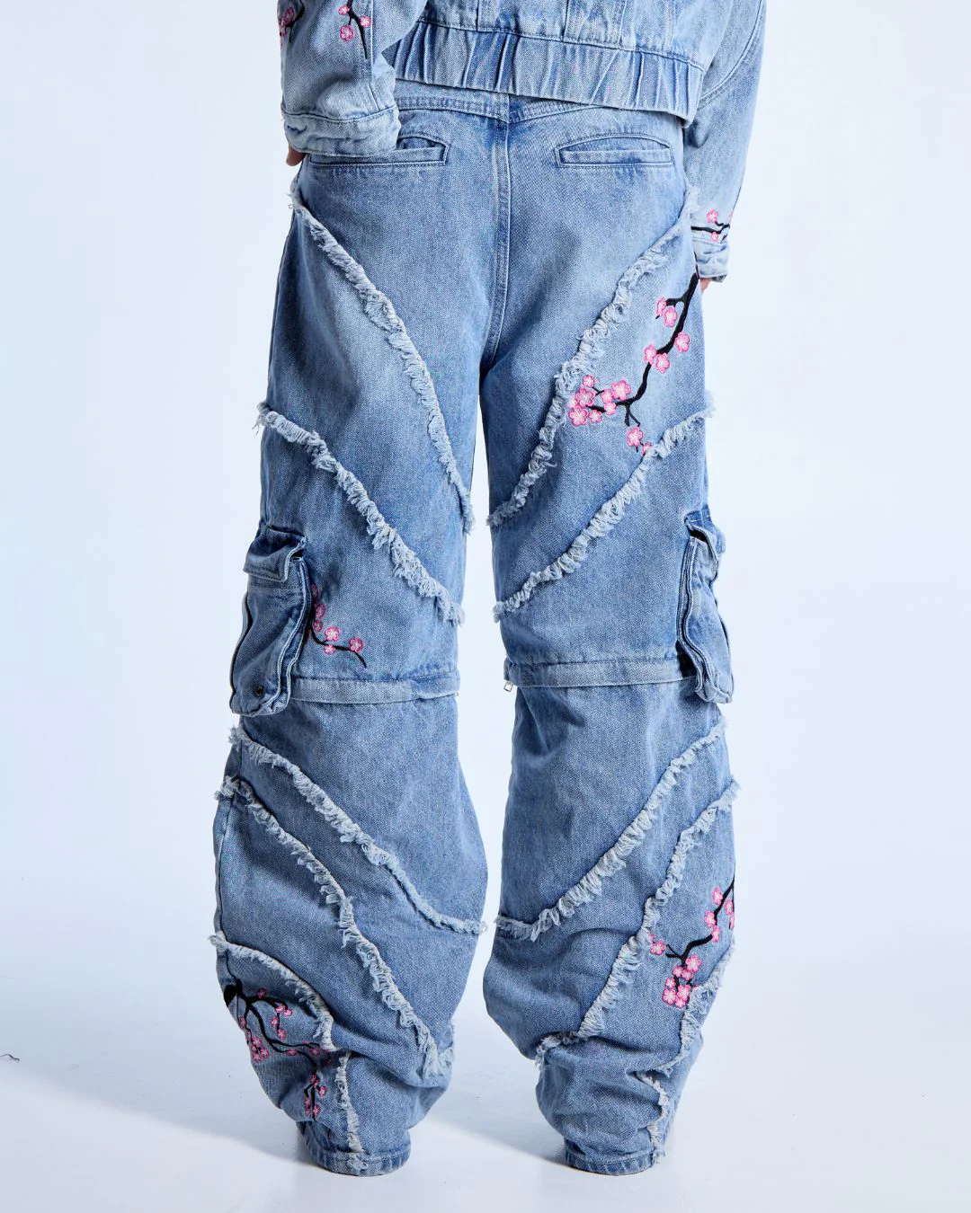 Sakura Blue Denim Jeans - Image 8