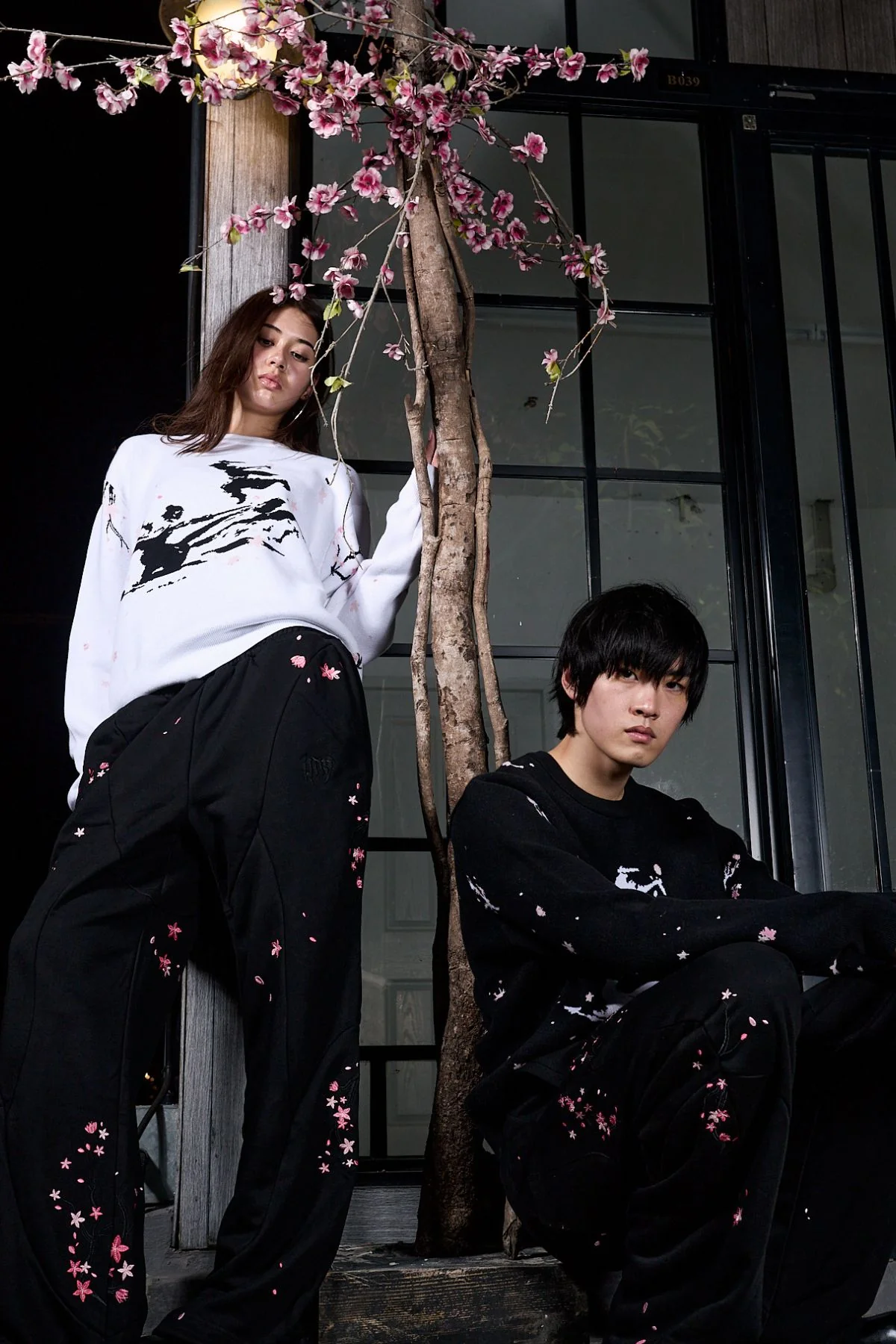 Sakura White Knit Sweater - Image 6