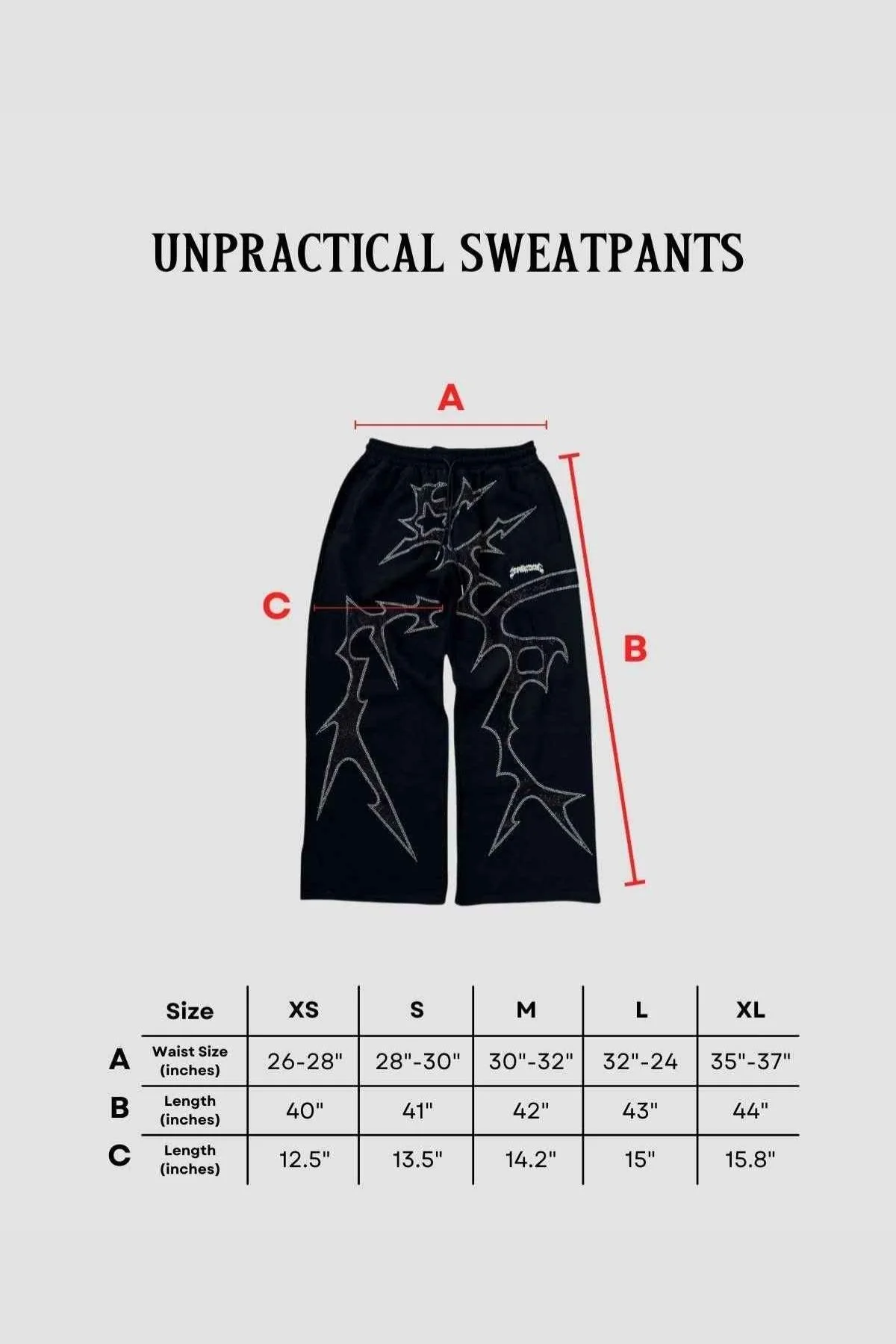 THORNS SWEATPANT BLACK - Image 8