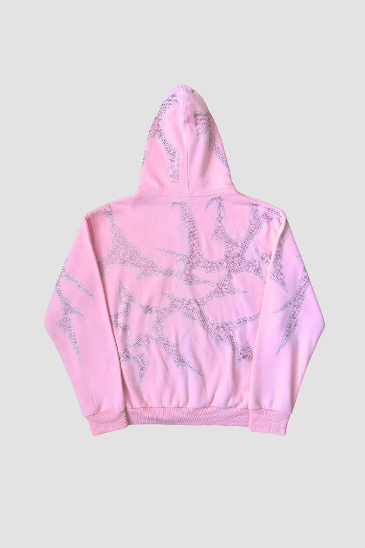 THORNS ZIP HOODIE PINK - Image 5